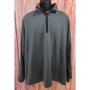 Vineyard‎ Vines Mens Performance Quarter-Zip Pullover XL Gray